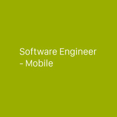 Software Engineer – Mobile